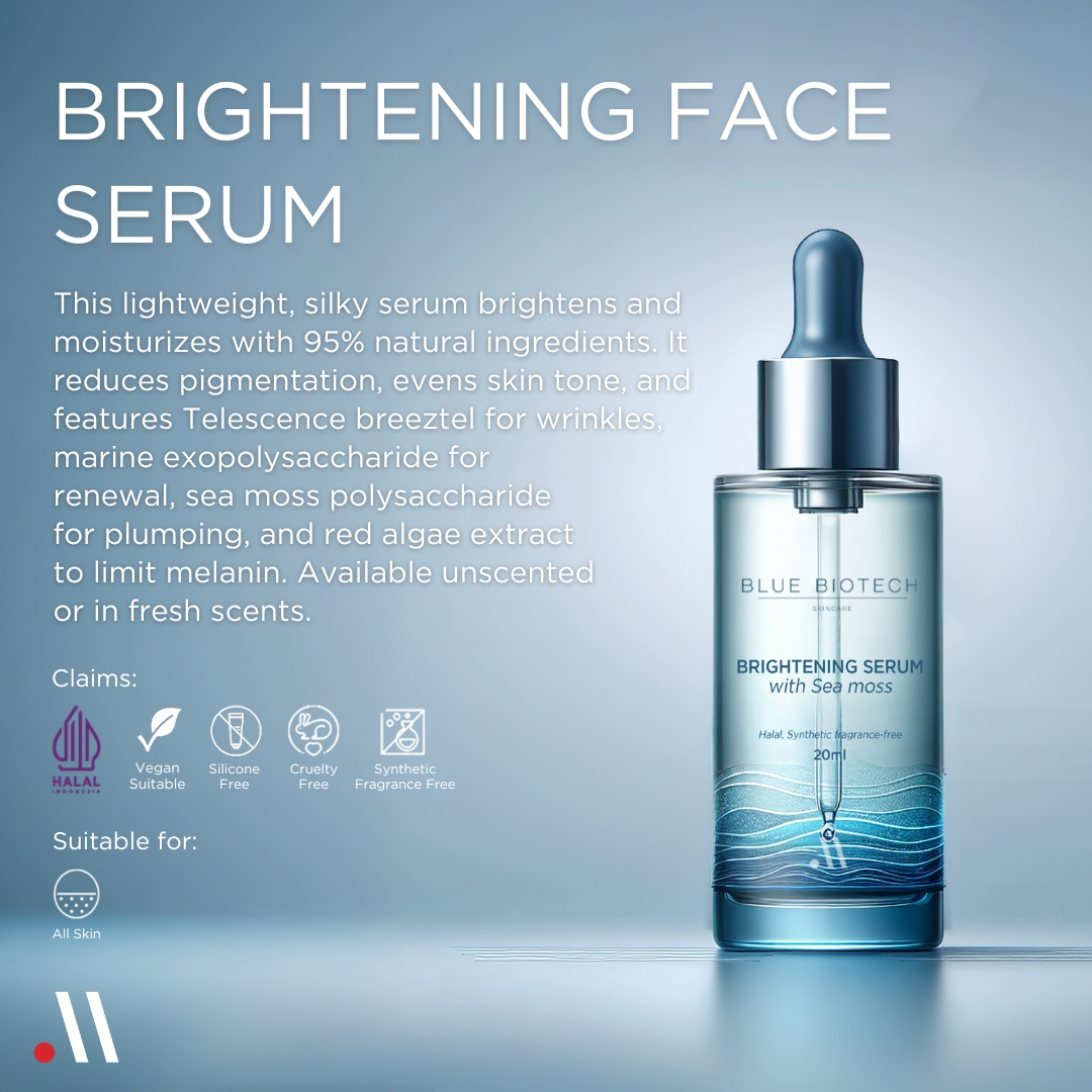 Meiyume Stock APAC ODM - Blue Biotech brightening face serum