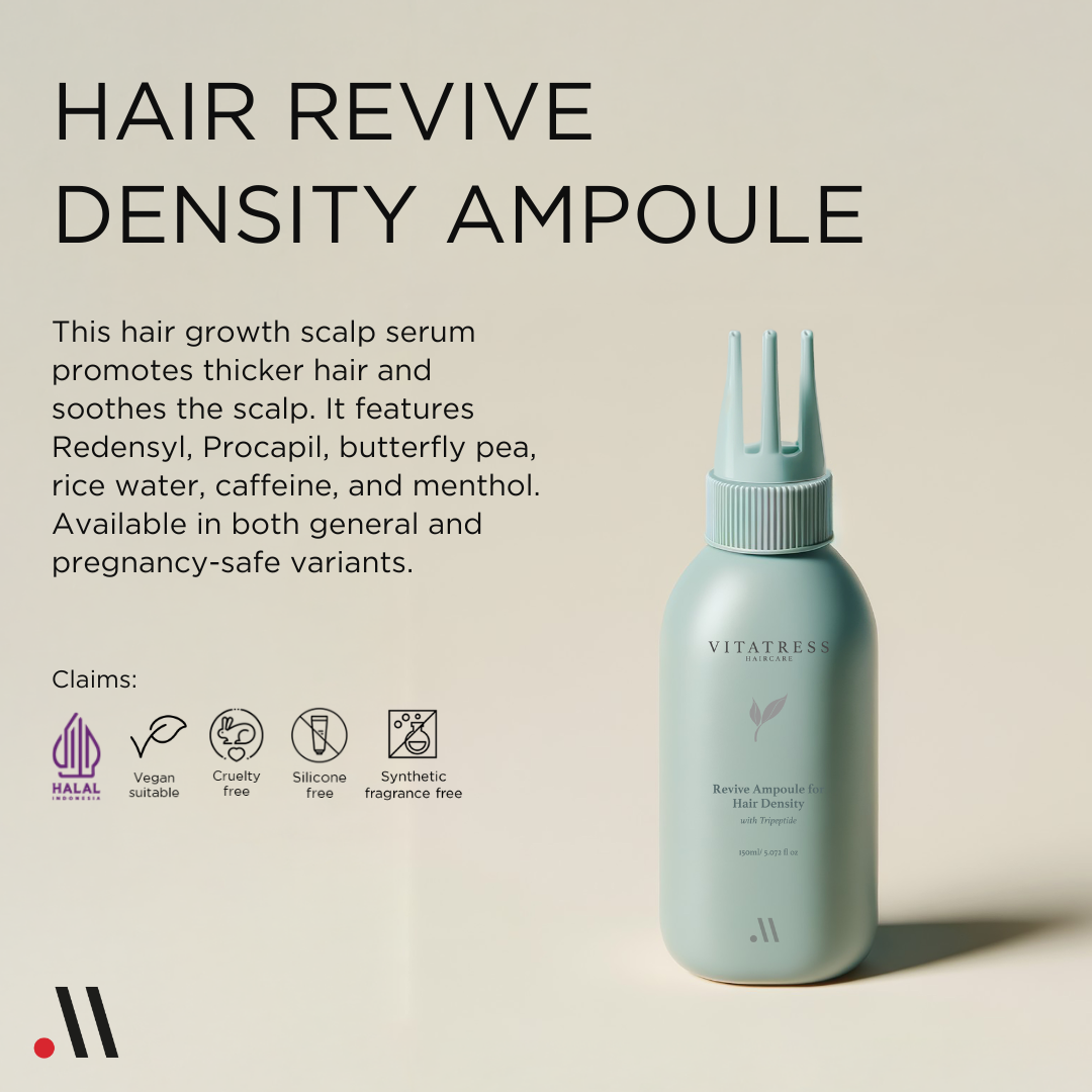 Meiyume Stock APAC ODM - VitaTress hair revive density ampoule
