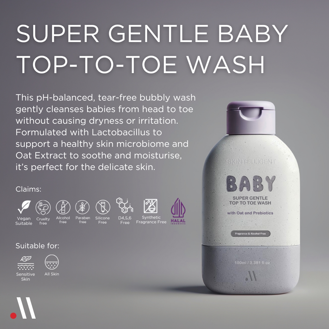 Meiyume Stock APAC ODM - Skintelligent super gentle baby top-to-toe wash