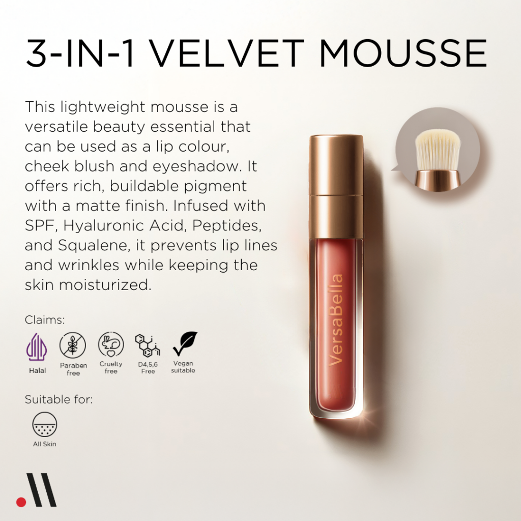 Meiyume Stock APAC ODM - VersaBella 3-in-1 velvet mousse