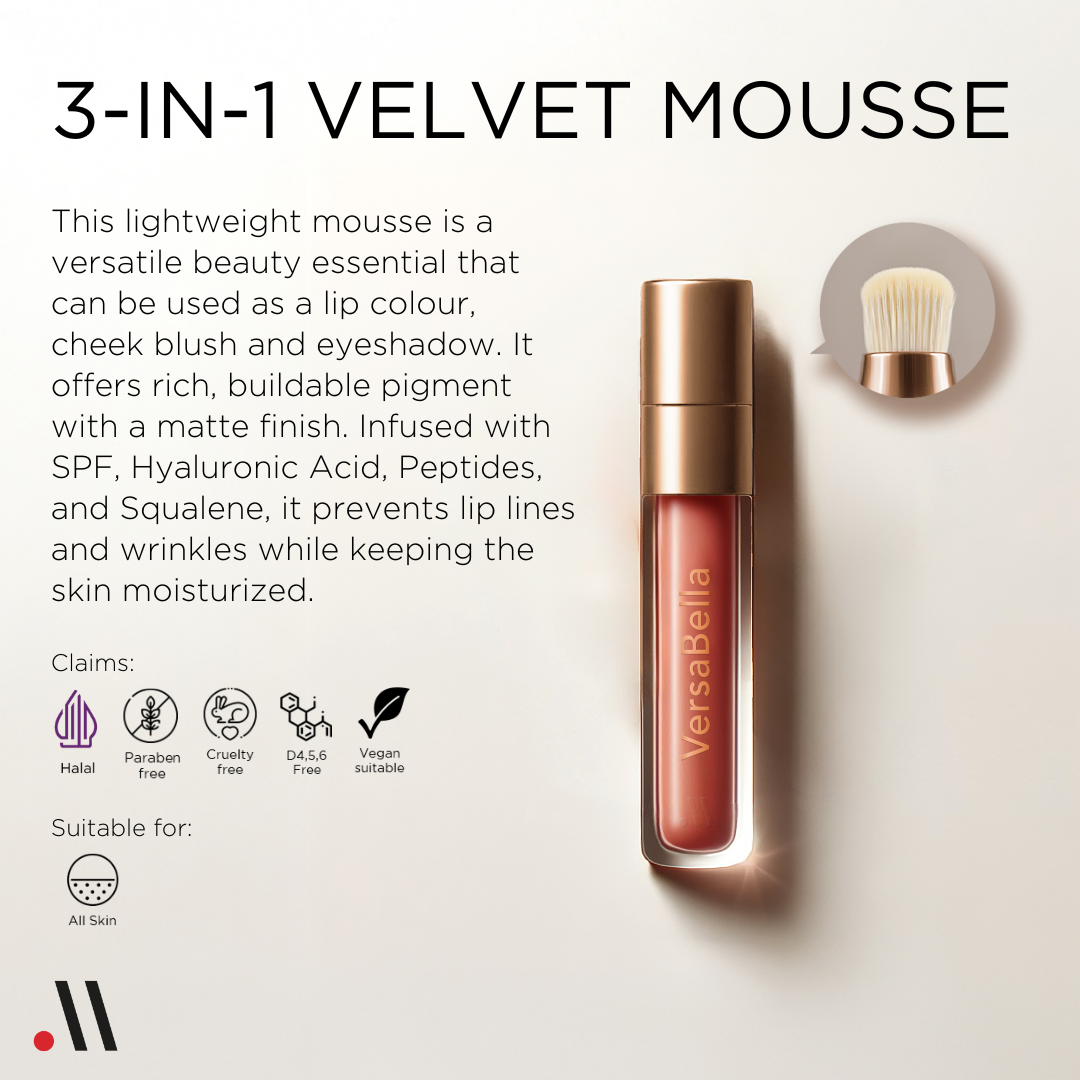 Meiyume Stock APAC ODM - VersaBella 3-in-1 velvet mousse