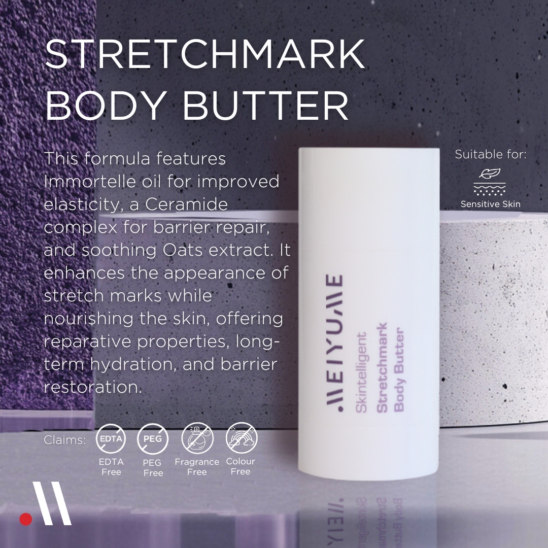Meiyume Stock UK ODM - Skintelligent stretchmark body butter