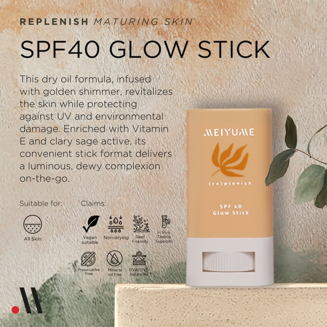 Meiyume Stock UK ODM - Lifestage Beauty SPF40 glow stick