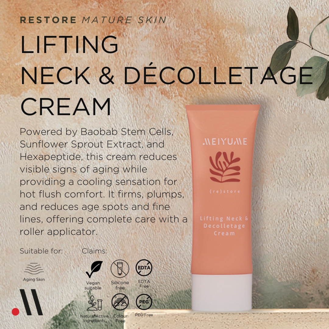Meiyume Stock UK ODM - Lifestage Beauty lifting neck & decolletage cream