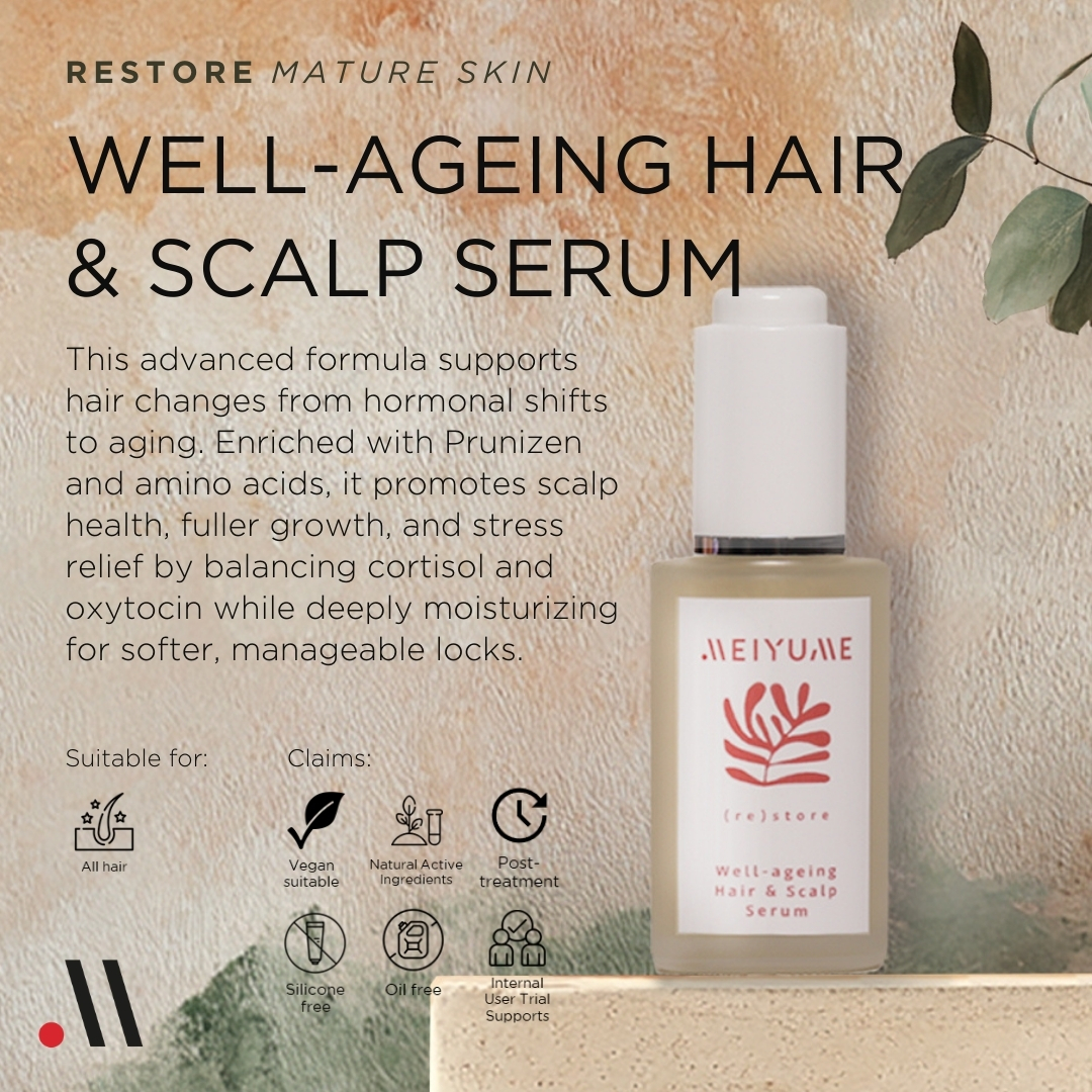 Meiyume Stock UK ODM - Lifestage Beauty well-aging hair & scalp serum