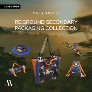 Meiyume’s Secondary packaging: Re:Ground Collection
