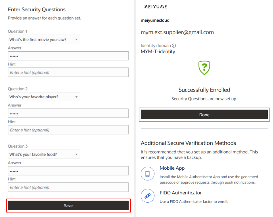 Meiyume Supplier Portal Enrolled