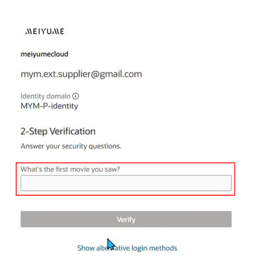 Meiyume Supplier Portal Recurring
